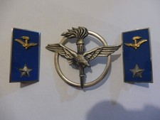 SET FREGIO BASCO E MOSTRINE AVIAZIONE DELL'ESERCITO BOMISA AERONAUTICA