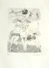 Mino Maccari Stampa Originale