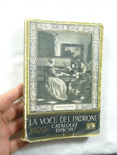 Vecchio catalogo voce del - voce,