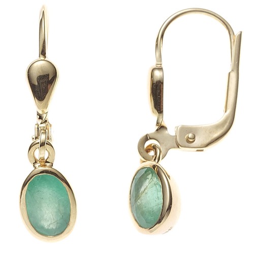 Orecchini bottone oro - a,