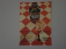 advertising Pubblicità 1973 SCOTCH WHISKY QUEEN ANNE