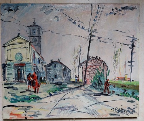 Quadro olio roberto - quadro, olio,roberto