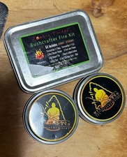 ZT Bushcrafter Fire Making Kit più DUE confezioni di mini dischi Inferno - kit di preparazione