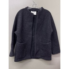 Cappotto donna lana grigio