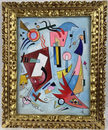 Wassily kandinsky olio tela - wassily,