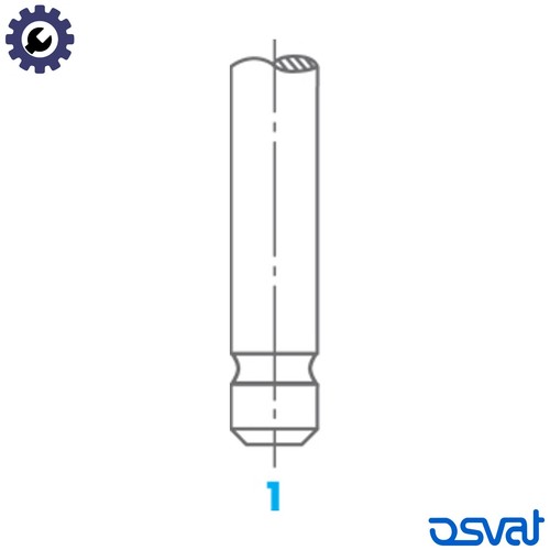 Valvola aspirazione 1863 - 4x,