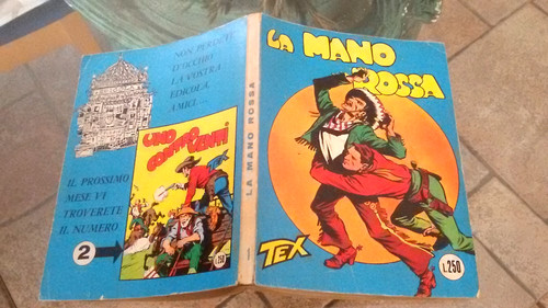 Tex gigante mano rossa - tex,