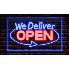 We Deliver Open Restaurant
