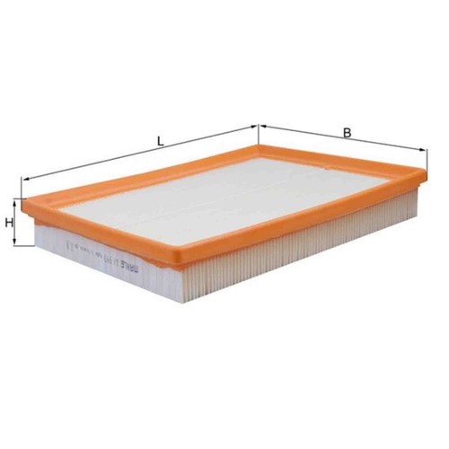 Filtro aria 999 - lx, knecht