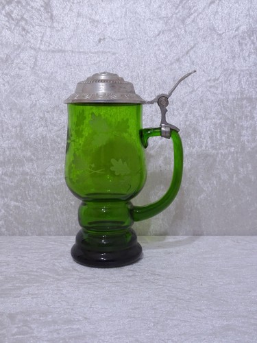 Antico verde vetro boccale - verde,