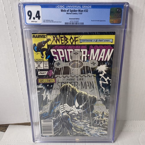 Web spider man cgc 9 - #32,