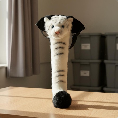 Peluche bianca morbido - bianca,
