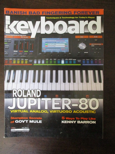 Keyboard magazine october - october, 2011