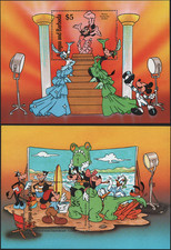 2 Foglietti "Topolino a