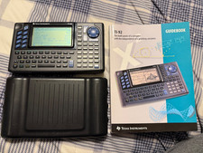 Texas Instruments TI-92 calcolatrice grafica con copertina e guida 
