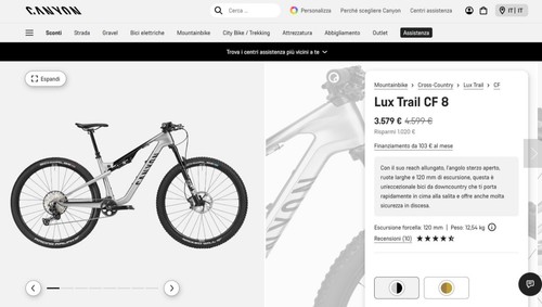 Bici canyon lux - ★★★,