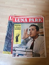 1962 Vintage Magazine LUNA PARK Settimanale Di Fotoromanzi Lotto 7 Pezzi 5 