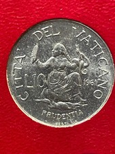 Moneta VATICANO 10 Lire 1961