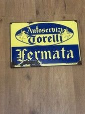 Targa smaltata AUTOSERVIZI