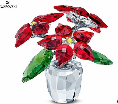 Swarovski poinsettia medium - swarovski,