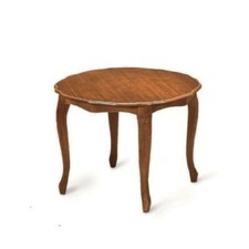 TAVOLINO ROTONDO  IN LEGNO