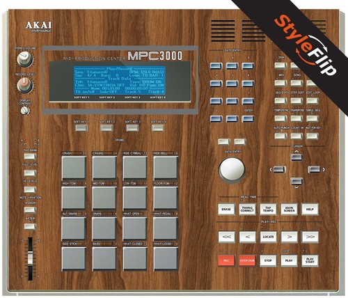 Akai mpc 3000 - |, legno
