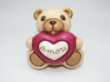 THUN Teddy 2015 con cuore " Amore " Altezza 8 cm. Raro.