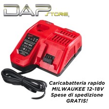 Milwaukee - Caricabatterie ORIGINALE rapido mod. M12-18 FC - spedizioni COMPRESA