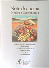 NOTE DI CUCINA AA.VV. FONDAZIONE BRACCO 2020 