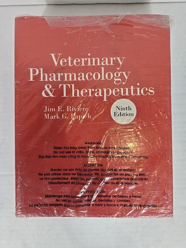 Veterinary pharmacology and - veterinary,