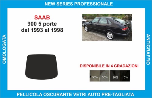 Pellicole oscuranti vetri - vetri, saab