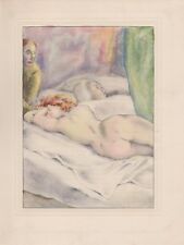 Erotico Nudo Femminile Erotico Litografia Di 1934 Mariette Lydis