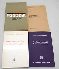 Lotto MICROECONOMIA,Varian/TEORIA MICROECONOMICA/PROBLEMI E ESERCIZI[economia