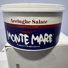 Acciughe Alici Salate  Campane 5 Kg ITALIANE ITALIA 16/17 Pesci A Strato