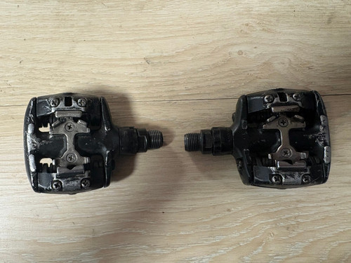 Pedali shimano m737 sgancio - pedali, pd-m737