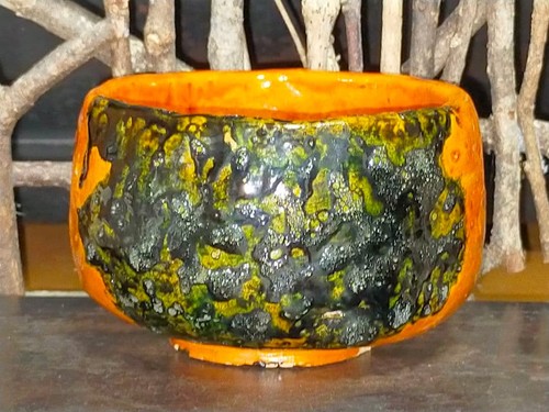 Antica ciotola tè - antica,