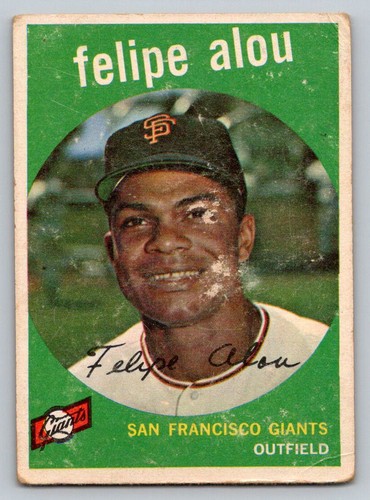 Felipe alou 1959 topps 102 - 1959,