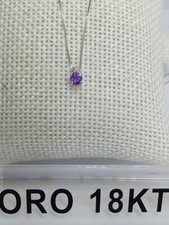 Collana in oro bianco 750 18