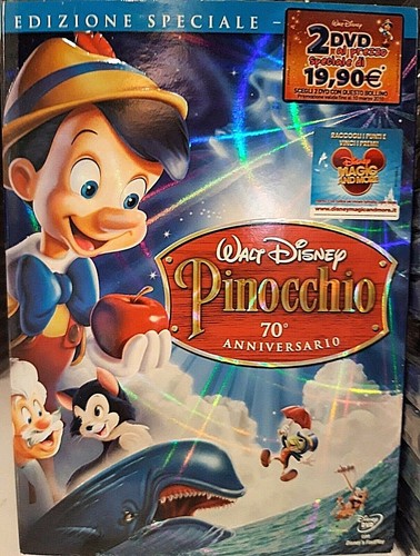 Pinocchio speciale 2 dvd - pinocchio,