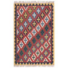 Kilim 147x96 CM Intrecciato a