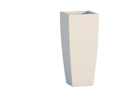 Vaso resina quadrato stilo - resina,