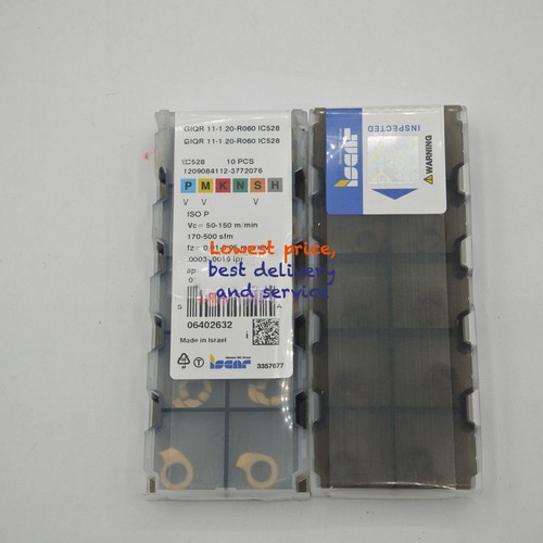 Inserti carburo iscar giqr - inserti,