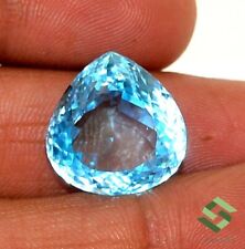 17x17 MM Naturale Topazio Blu