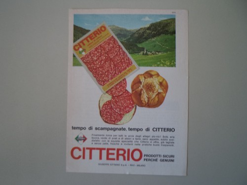 Advertising pubblicità 1966 - pubblicità,