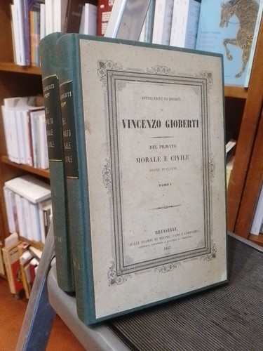 Vincenzo gioberti del primato - vincenzo,