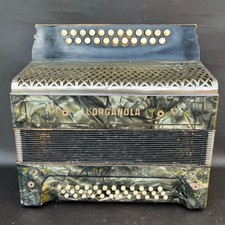 Fisarmonica vintage Hohner L'Organola De Luxe 3 voci BC bottoni - basso stradella