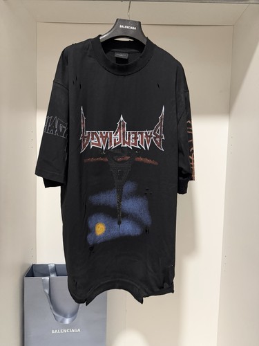 Balenciaga shirt nero - t-shirt,