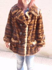 Pelliccia ecologica tipo giacca. Caldissima e leggera.
