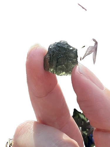 Moldavite czech vrábce - moldavite,