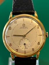 Omega Automatic Gold 18 K Bumper Wonderful Vintage